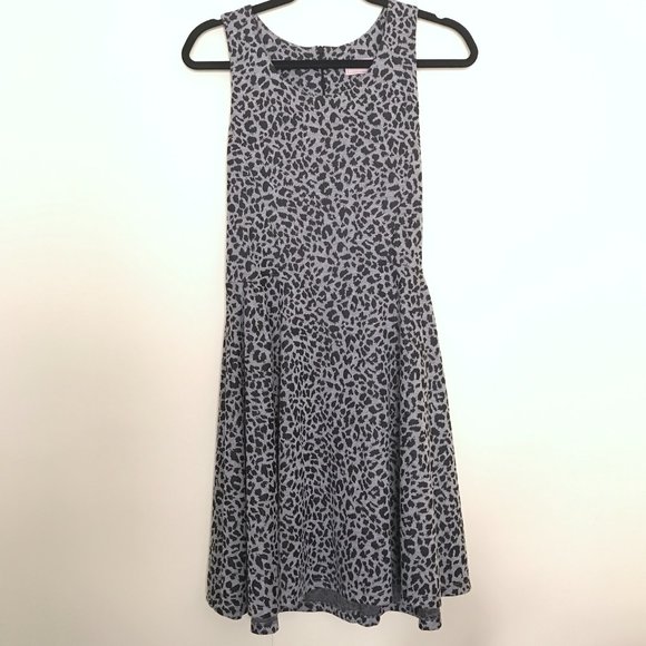 Leopard Print A-line Dress - Picture 3 of 7